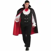 True Vamp Costume Mens Adult Medium 40-42 Vampire Dracula