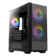 Antec NX416L Type-C Tempered Glass Mid Tower ATX Gaming Case W/ ARGB Fans