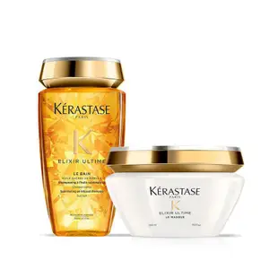 Kerastase 巴黎卡詩 金緻柔馭黃金璀璨組 (髮浴+髮膜)