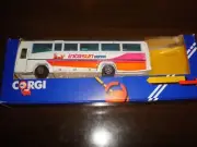 Corgi Classics INTRASUN EXPRESS BUS W/Box 1984 Die Cast Toy Made Great Britian
