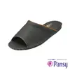 PANSY經典款 男室內拖鞋 黑色 L (9723)