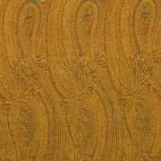 Lee Jofa Victorian Edwardian Paisley Wool Cotton Chenille Gold/Moss Uphol Fabric
