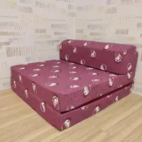 在飛比找森森購物網優惠-SUMMER台灣製造 10CM厚日式可愛小紅沙發床 折疊床墊