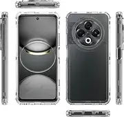 Compatible with Tecno Spark 30 4G Case Cover,Compatible with Tecno Spark 30 4G Cell Phone Case 3 in 1 Anti-Fall and Shock-Absorbing Protective Clear