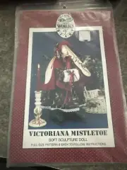 Victoriana Mistletoe Soft Sculpture Doll Pattern by Alma Lynne’s Works of Heart