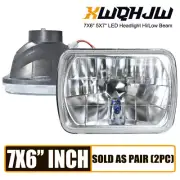 For Mitsubishi Mighty Max Nissan 7x6" LED Headlight High/Low Beam DOT 70W w/H4 (for: Mitsubishi)