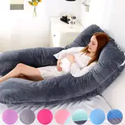 Danoz Health - 120x70cm Pregnant Pillow for Pregnant Women Soft Cushions of Pregnancy Maternity Support Breastfeeding for Sleep