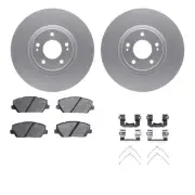 Dynamic Friction 4512-21076 Disc Brake Kit For 17-20 Kia Cadenza (for: Kia)