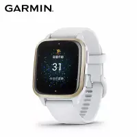 在飛比找博客來優惠-GARMIN VENU SQ 2 GPS 智慧腕錶 極致白