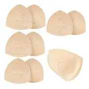 Waterproof Swimsuit Bra Pad Inserts 4 Pairs, Push up Bra Pads Sewn Padded for