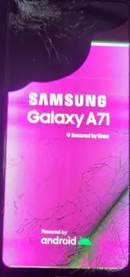 在飛比找Yahoo!奇摩拍賣優惠-[Samsung] 故障 零件機 galaxy A71 可開