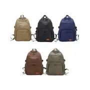 Unisex Vintage Canvas Backpack for Laptops Rucksack for School and Travel