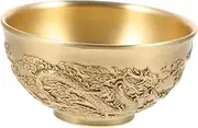 GETAJGHSD Copper Cornucopia Treasure Bowl Vintage Style Bowl for Home Office Decor