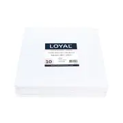 10in Square 10mm Masonite Cake Board - White
