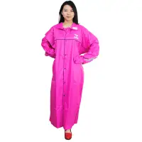 在飛比找Yahoo奇摩購物中心優惠-JUMP挺好風雨衣(粉紅色)+通用型鞋套