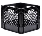 Milk Crate for Household Storage: The Ultimate Storage Tote for Groceries, Ga...