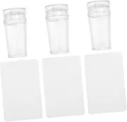 Mikinona Nail Art Tools for Manicure 3 Sets with Stampers Scraper Board Create Beautiful Nail Designs