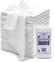 Lint Free Rags- 100% Cotton Rags for Cleaning Rags Cotton Cloth Soft Tshirt Rags