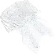 [Ipetboom] Hijab Cap Rhinestone Turban Hat Under Scarf Headwear Scarf for Women Fashion White