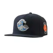 DGK Dirty Ghetto Kids "Breaker" Stapback Hat (Navy) 5-Panel Cap