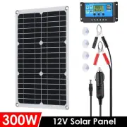 12V 300W Flexible Solar Panel Mono Home Caravan Camping Charging Controller