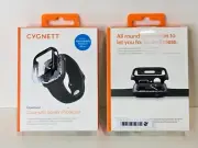 CYGNETT Case with Screen Protector for Apple Watch Series 7 - 45mm - BLACK
