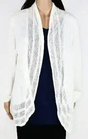 Style and Co. Womens Sweater Plus Open Front Cardigan, Size 3X