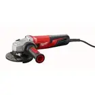 Milwaukee Angle Grinders 13-Amp 11000 RPM Corded Lock On Switch Spindle Lock Red
