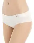 DKNY Women's Litewear Seamless Cut Logo Hipster Vanilla Light Peach XL NWT