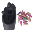 Backflow Incense Burner Beautiful Backflow Incense Holder With 20 Incense Cones♡
