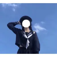 在飛比找蝦皮購物優惠-二手 日本 女高中生制服 jk制服 學生 水手服 cos c