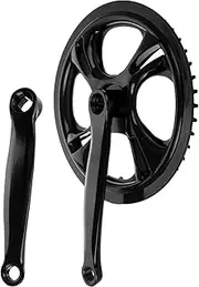 Single Tooth Disc Bike Chain Wheel Crank for Speed Bicycles Folding Mountain Bike Crankset Slip-Resistant