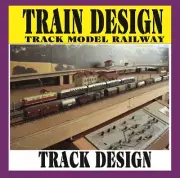 Train Design Build Model. Railway Layouts Track Plans CAD Hornby OO Gauge