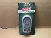 Coleman Digital Compass Stopwatch Thermometer Alarm Clock NEW