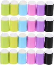HEALSOPTHY Soft Finger Sponges for Painting 24pcs DIY Sponge Painting Kit Art Supplies Versatile for Crafting Drawing