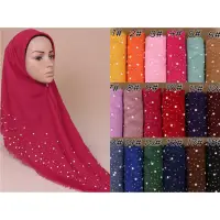 在飛比找蝦皮購物優惠-hijab muslim hijab 穆斯林方巾印尼服飾馬來