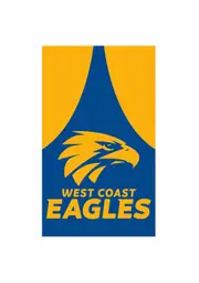 West Coast Eagles AFL Supporter Flag