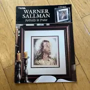 Lesiure Arts "Portraits in Praise" Warner Sallman Cross Stitch Leaflet NEW #3182