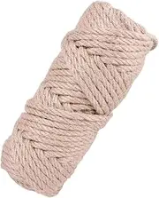 BCOATH String Pet Cat Rope Cat Kicker Indoor Cats Thick Twine Rope Net Cat Tuxedo Paws Tug of War Cat Trees Cat Playing Products Brown Rope Cord Kitten Rope Sisal Khaki