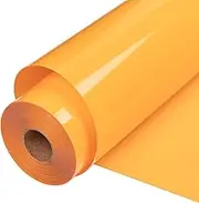 VINYL FROG Yellow Heat Transfer Vinyl Rolls, 12" x25ft Yellow Iron on Vinyl for Craft Cutter, Yellow HTV Vinyl Roll for All Cutter Machine, Easy to Cut & Weed for Heat Press Design