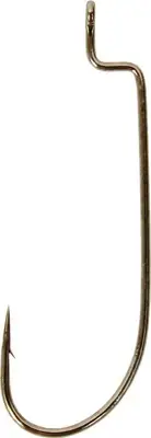 Gamakatsu 07110 Worm Hook Size 1 Needle Point O'Shaughnessy Offset