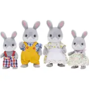 Sylvanian Families Cottontail Family Animal Rabbit Figure Doll Kids Playing Toy