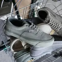 在飛比找Yahoo!奇摩拍賣優惠-Vans Era95 DX 灰綠色 麂皮 經典復古 滑板鞋 