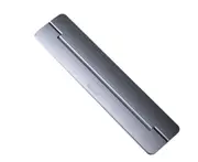 Laptop Stand for MacBook Air Pro Adjustable Aluminum Laptop Riser Foldable Portable Notebook Stand for /11/13/17 Inch - Gray