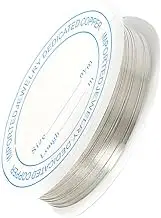 Jewellery Making Cord Necklace Beading Wire Beads String Accessory, Silver