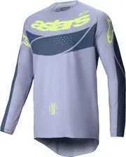 Alpinestars Techstar Dreem, jersey , color: Grey/Dark Grey/Neon-Yellow , size: M