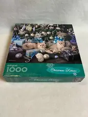 Springbok 1000 Piece Jigsaw Puzzle - 'Christmas Kittens' - Sealed Package