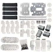WZY569 Intelligence RC Tank Car Truck Robot Chassis 393mmx206mmx84mm Alloy Body