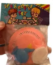 1960s Tea Set Made In Hong Kong Toys w/0riginal packaging unopened