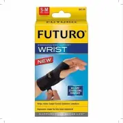 3M Futuro Sport 48401 Wrist Brace Support Left Hand Small Medium 1ct Pack of 3